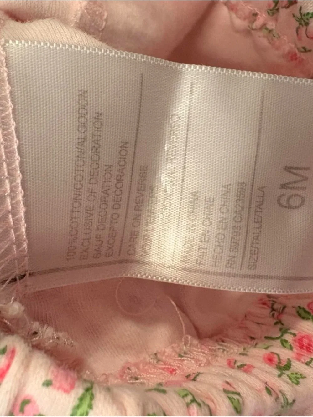 Vintage Vitamin Baby Pink Floral Two-Piece outfit set